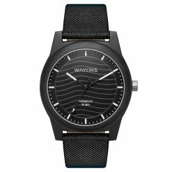 Flash Sale ❤️ Waykins Recapture | Black Recycled Material ⌚ Watch ⌛
