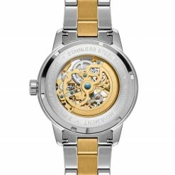 Outlet 🔥 Seizmont Dante II | Gold-Tone & Silver-Tone Stainless Steel Skeleton ⌚ Watch With Blue Dial 😀 -WATCHES FOR MEN Sales 5 3.70860046a9f1c661aadd7349f35378a4