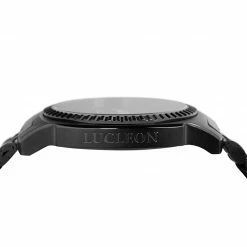 Budget 🛒 Lucleon Major | Black Minimalist Stainless Steel ⌚ Watch With Black Dial 👍 -WATCHES FOR MEN Sales 7 3 3 208