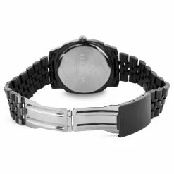 Budget 🛒 Lucleon Major | Black Minimalist Stainless Steel ⌚ Watch With Black Dial 👍 -WATCHES FOR MEN Sales 7 4 93 1