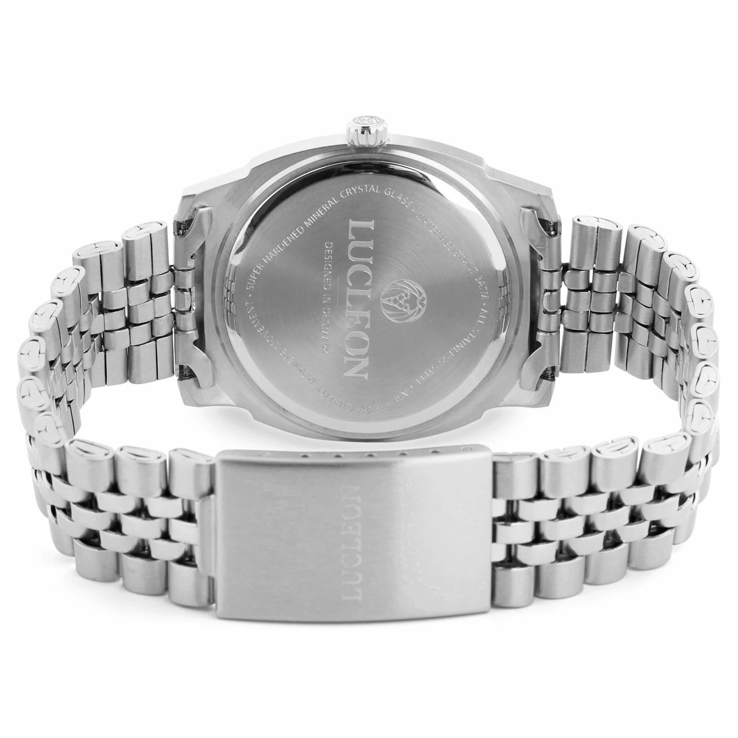 Buy ๐ Lucleon Major | Silver-Tone Minimalist Stainless Steel โ Watch With Silver-Tone Dial ๐ 5 Buy ๐ Lucleon Major | Silver-Tone Minimalist Stainless Steel โ Watch With Silver-Tone Dial ๐ - Image 3