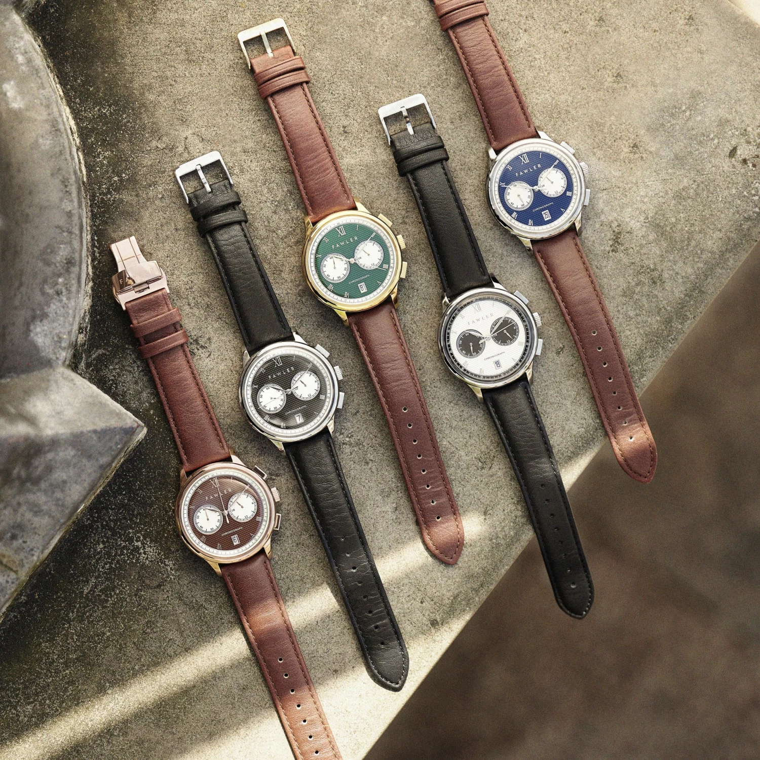 Best Sale π― Fawler Cicero | Silver-Tone With Black Dial Vintage Chronograph Black Leather β Watch π₯° 6 Best Sale π― Fawler Cicero | Silver-Tone With Black Dial Vintage Chronograph Black Leather β Watch π₯° - Image 4