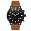Deals ⌛ Seizmont Troika II | Black Dual-Time ⌚ Watch With Black Dial, Copper Markers & Brown Leather Strap 👏 1 Deals ⌛ Seizmont Troika II | Black Dual-Time ⌚ Watch With Black Dial, Copper Markers & Brown Leather Strap 👏 -WATCHES FOR MEN Sales avgjvljb