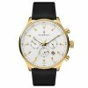 Buy π Seizmont Troika II | Gold-Tone Dual-Time β Watch With White Dial & Black Leather Strap π 1 Buy π Seizmont Troika II | Gold-Tone Dual-Time β Watch With White Dial & Black Leather Strap π -WATCHES FOR MEN Sales avujgvjh
