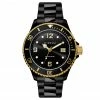 Coupon 😉 Seizmont Tide | Black & Gold-Tone Stainless Steel Dive ⌚ Watch With Black Dial 🎉 -WATCHES FOR MEN Sales drew tide 22366 42mm