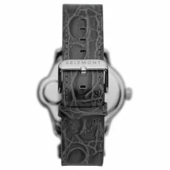 Outlet 😉 Seizmont Orbis | Silver-Tone & Black Stainless Steel Compass ⌚ Watch 😍 -WATCHES FOR MEN Sales dygiy gyih