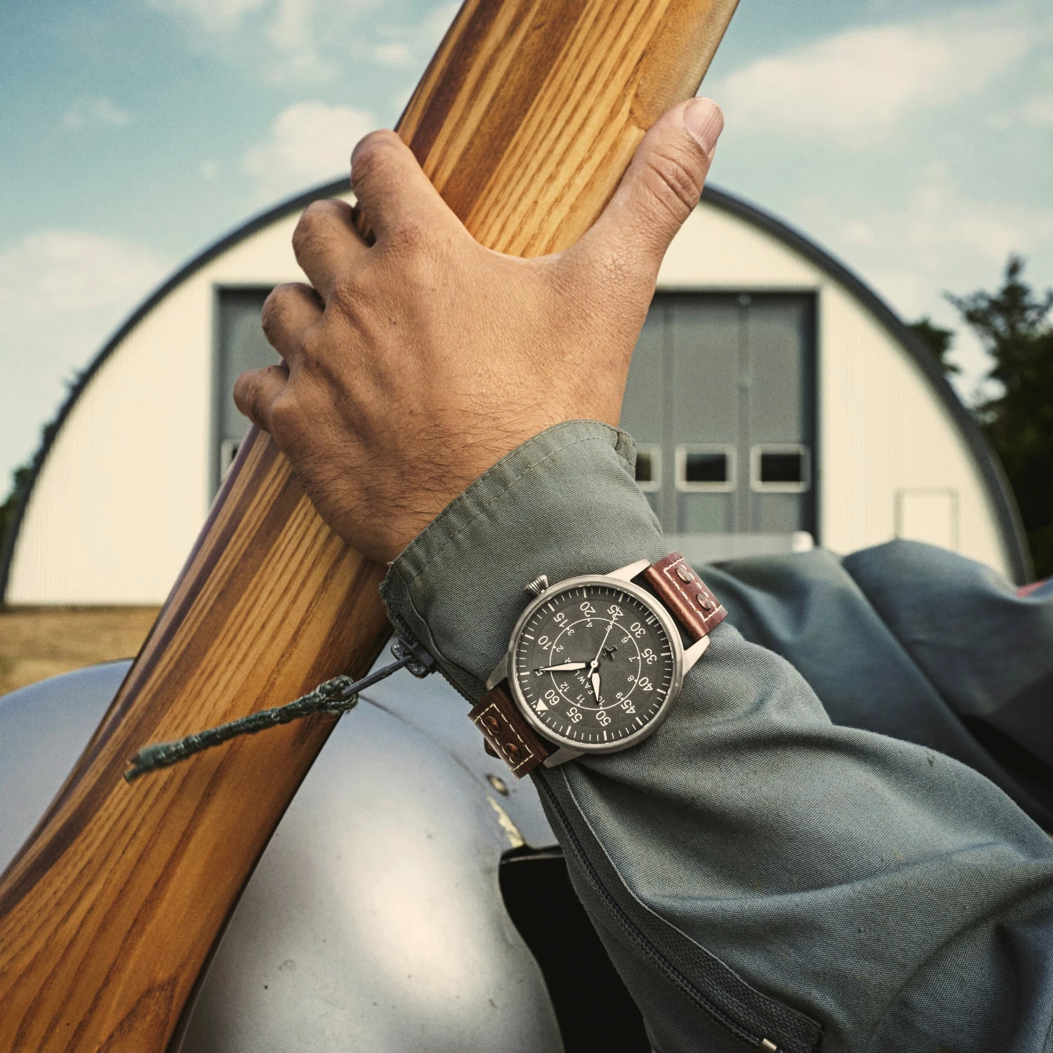 Best Pirce ๐ฅฐ Fawler Apollo | Black and Silver-tone Stainless Steel Pilotโs โ Watch ๐ 5 Best Pirce ๐ฅฐ Fawler Apollo | Black and Silver-tone Stainless Steel Pilotโs โ Watch ๐ - Image 3