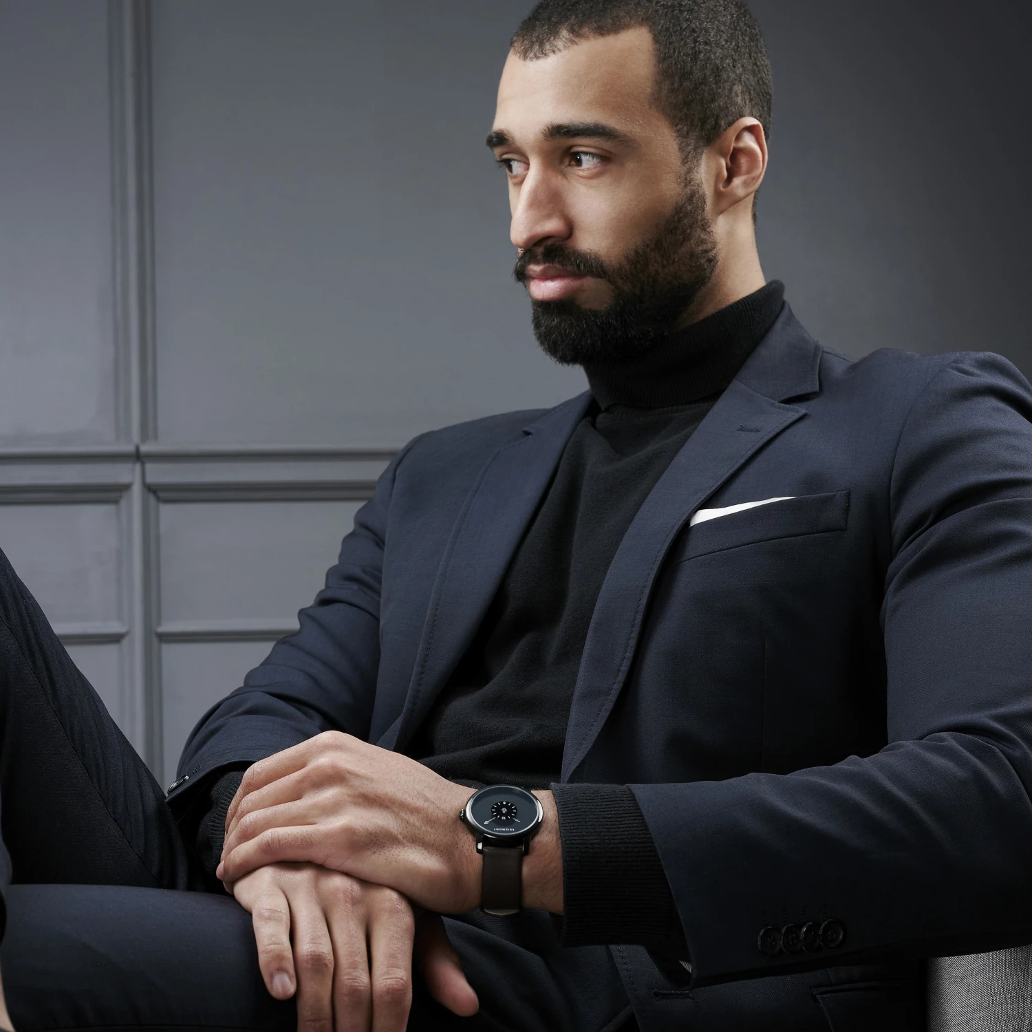 Cheapest ๐ Seizmont Mezzo | Black Minimalist โ Watch With Black Dial & Chocolate Brown Leather Strap ๐ 6 Cheapest ๐ Seizmont Mezzo | Black Minimalist โ Watch With Black Dial & Chocolate Brown Leather Strap ๐ - Image 4