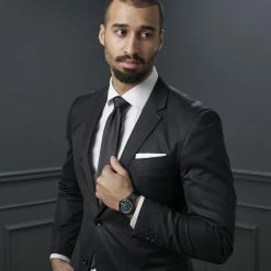 Best reviews of ⌛ Seizmont Ambitio | Black ⌚ Watch With Black Rotating Dial & Stainless Steel Mesh Strap 🎁 -WATCHES FOR MEN Sales jwm megashoot watch 1.2 20593