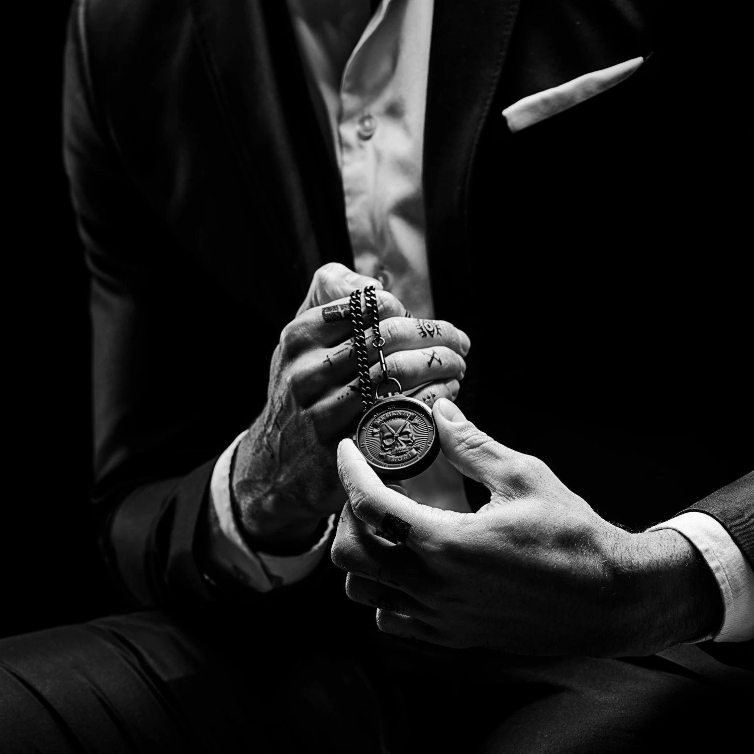 Top 10 π Lucleon Memento Mori | Black Stainless Steel Skull Pocket β Watch π 7 Top 10 π Lucleon Memento Mori | Black Stainless Steel Skull Pocket β Watch π - Image 5