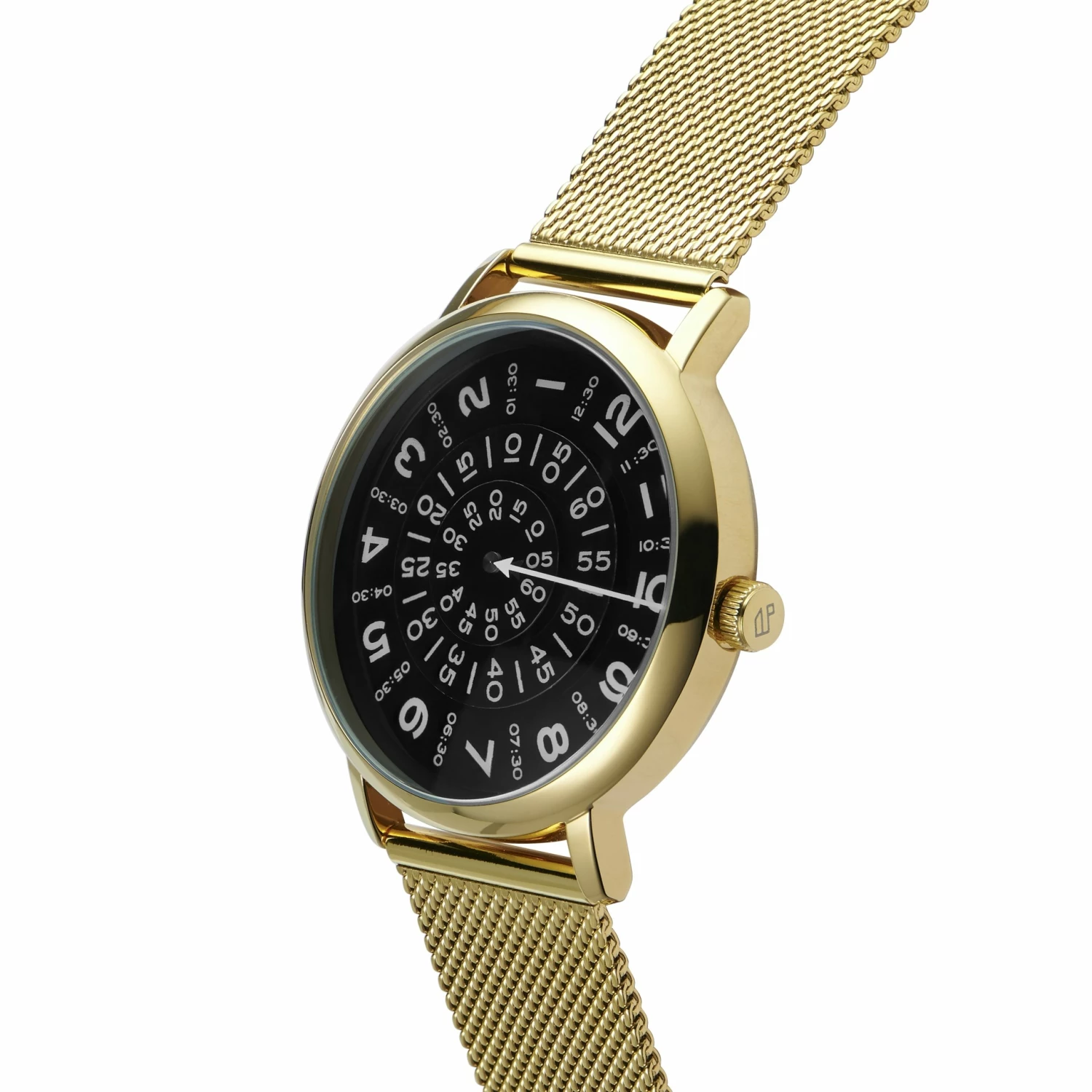 Deals 𧨠Seizmont Ambitio | Gold-Tone β Watch With Black Rotating Dial & Stainless Steel Mesh Strap π― 4 Deals 𧨠Seizmont Ambitio | Gold-Tone β Watch With Black Rotating Dial & Stainless Steel Mesh Strap π― - Image 2