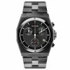 Promo 🧨 Lucleon Ray | Black Stainless Steel Chronograph ⌚ Watch With Black Dial 🛒 -WATCHES FOR MEN Sales lavon ray 21840 40mm