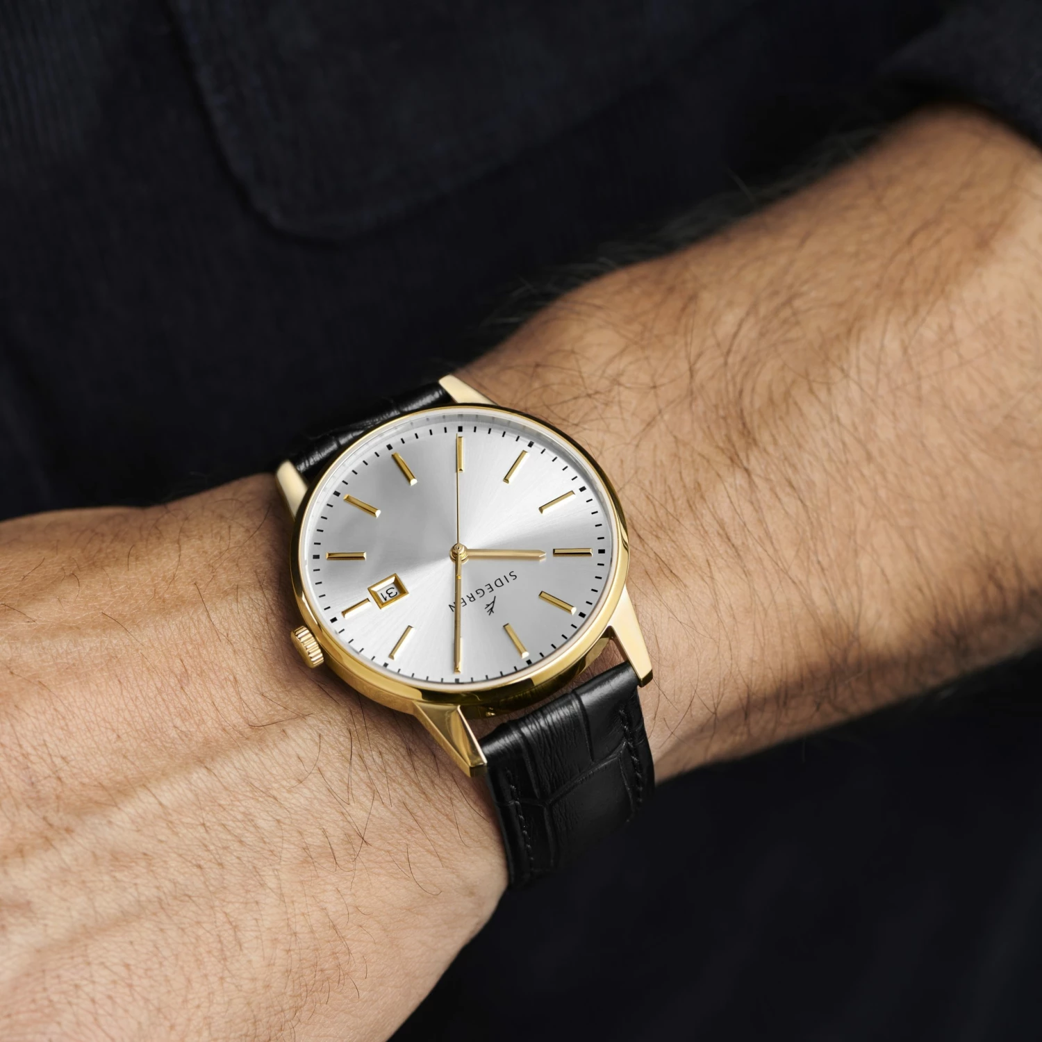 Best reviews of π€© Sidegren Patriarch | Gold-Tone π Dress β Watch With Steel Dial & Black Leather Strap βοΈ 7 Best reviews of π€© Sidegren Patriarch | Gold-Tone π Dress β Watch With Steel Dial & Black Leather Strap βοΈ - Image 5