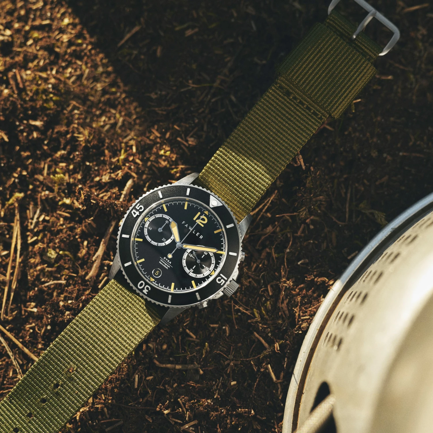 Brand new β¨ Fawler Ryka | Black & Yellow Military Dive β Watch π 8 Brand new β¨ Fawler Ryka | Black & Yellow Military Dive β Watch π - Image 6