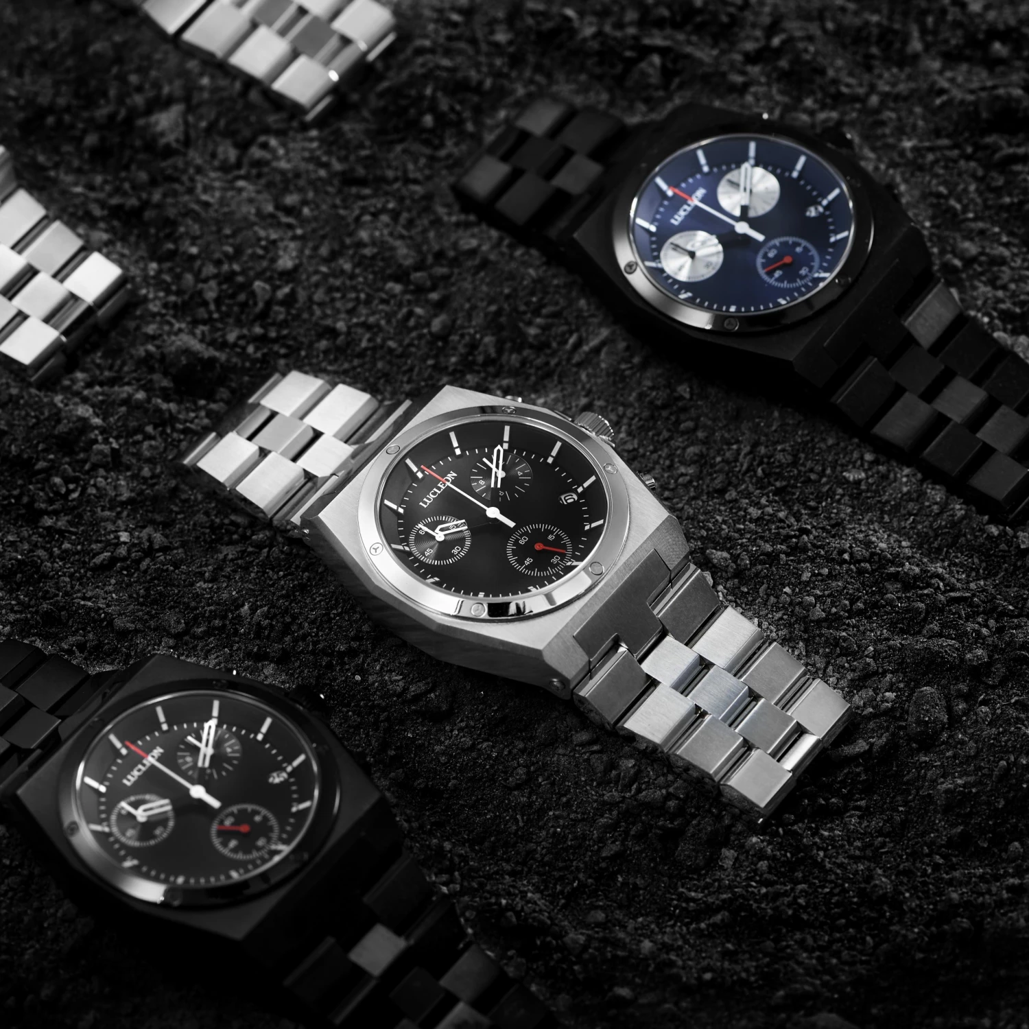 Best reviews of β Lucleon Ray | Silver-Tone Stainless Steel Chronograph β Watch With Black Dial π 6 Best reviews of β Lucleon Ray | Silver-Tone Stainless Steel Chronograph β Watch With Black Dial π - Image 4