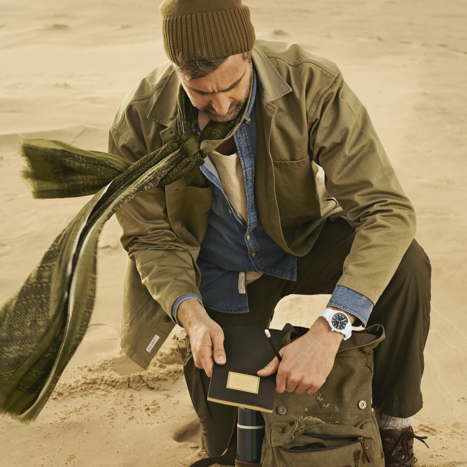 Brand new 😀 Fawler Scout | Limited Edition White Aluminium Military ⌚ Watch With Black Dial & White Nato Strap 😉 5 Brand new 😀 Fawler Scout | Limited Edition White Aluminium Military ⌚ Watch With Black Dial & White Nato Strap 😉 - Image 3