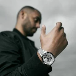 Best Sale 🎉 Seizmont Dante II | Silver-Tone Stainless Steel Skeleton ⌚ Watch With Silver-Tone Dial ✨ -WATCHES FOR MEN Sales rel szdii 1x1 24815 2 1