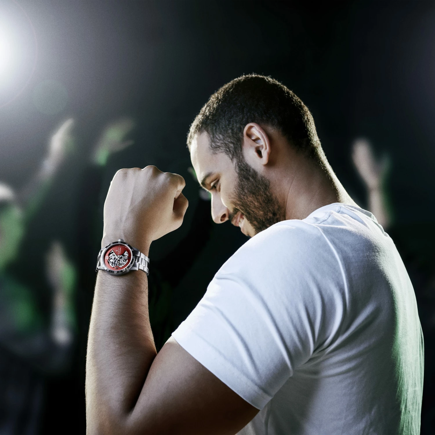 Deals ❤️ Seizmont Dante II | Limited Edition Silver-Tone Stainless Steel Skeleton ⌚ Watch With Red Dial ✨ 5 Deals ❤️ Seizmont Dante II | Limited Edition Silver-Tone Stainless Steel Skeleton ⌚ Watch With Red Dial ✨ - Image 3