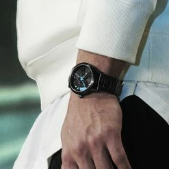 Discount 🌟 Seizmont Monza | Black & Sky Blue Stainless Steel Racing ⌚ Watch With Black Dial 🎉 -WATCHES FOR MEN Sales rst drop 13 sz monza watch blackblue michael 24990 1x1 3