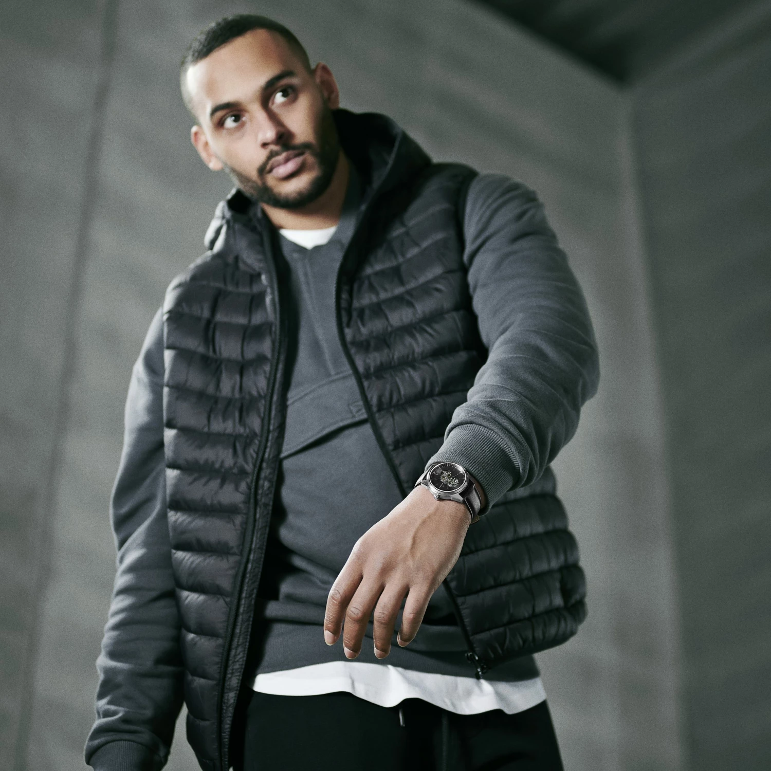 Best Sale ✔️ Seizmont Cor | Silver-Tone Stainless Steel Skeleton ⌚ Watch With Black Dial ✔️ 5 Best Sale ✔️ Seizmont Cor | Silver-Tone Stainless Steel Skeleton ⌚ Watch With Black Dial ✔️ - Image 3