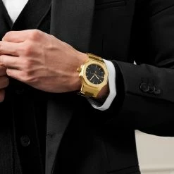 Outlet 😉 Arkai Mace | Gold-Tone Stainless Steel Moonphase ⌚ Watch With Black Dial 🔥 -WATCHES FOR MEN Sales rst megashoot 0 3 macewatch guldblack22360 silverblack22361 blackblack22378 limited22380 bjarkejohansen 2b 2.psd