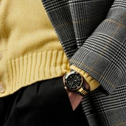 Cheap ⌛ Seizmont Tide | Black & Gold-Tone Dive ⌚ Watch With Black Dial 🤩 -WATCHES FOR MEN Sales rst megashoot 0 3 watch deltatie blackgold22376 bjarkejohansen 2