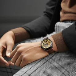 Cheapest ❤️ Seizmont Motus | Black Automatic Skeleton ⌚ Watch With Gold-Tone Movement & Brown Leather Strap ✔️ 10 Cheapest ❤️ Seizmont Motus | Black Automatic Skeleton ⌚ Watch With Gold-Tone Movement & Brown Leather Strap ✔️ -WATCHES FOR MEN Sales rst megashoot 3 0 watch 22515 nathanwilliams 2 1