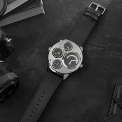 Brand new π Seizmont Optimus | Silver-Tone Stainless Steel β Watch With 4 Black Subdials π 10 Brand new π Seizmont Optimus | Silver-Tone Stainless Steel β Watch With 4 Black Subdials π -WATCHES FOR MEN Sales rst ow 2 ig 2 1