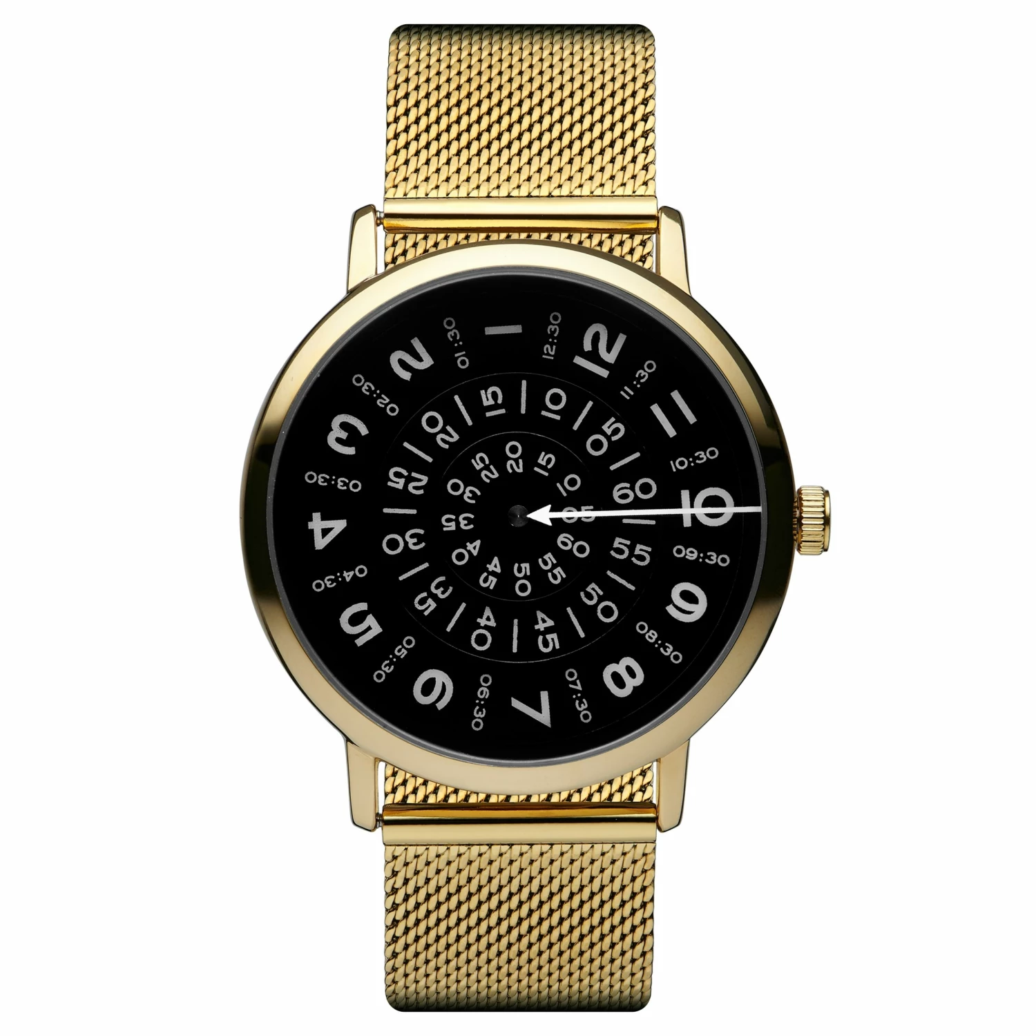 Deals 𧨠Seizmont Ambitio | Gold-Tone β Watch With Black Rotating Dial & Stainless Steel Mesh Strap π― 3 Deals 𧨠Seizmont Ambitio | Gold-Tone β Watch With Black Rotating Dial & Stainless Steel Mesh Strap π―