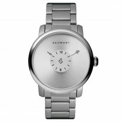 Best Pirce ⭐ Seizmont Mezzo | Silver-Tone Minimalist ⌚ Watch With Silver-Tone Dial & Stainless Steel Strap 🔔