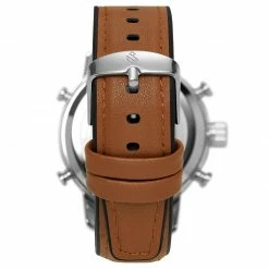 Brand new 🎉 Seizmont Militum | Silver-Tone Stainless Steel Military Chronograph ⌚ Watch With Silver-Tone Dial 👏 -WATCHES FOR MEN Sales sdlfkjslkfd98sdfj 55 1