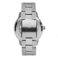Wholesale 👍 Seizmont Dante | Silver-Tone Stainless Steel Skeleton ⌚ Watch With Black Dial & Silver-Tone Movement 🎁 -WATCHES FOR MEN Sales sflkjsfklj84fskdf 3 1