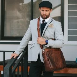 Best reviews of ❤️ Sidegren Revil | Black Chronograph ⌚ Watch With Blue Dial & Black Leather Strap 👏 -WATCHES FOR MEN Sales square 36