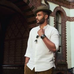 Brand new 😉 Arkai Mond | Black Stainless Steel Meteorite ⌚ Watch 😀 -WATCHES FOR MEN Sales ste jwm mond watch xxx black nathangw 1x1 d 26301