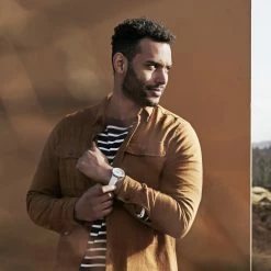 Buy 🥰 Sidegren Solis | Silver-tone With White Solar-powered Chronograph Leather ⌚ Watch 🥰 -WATCHES FOR MEN Sales ste solarwatch aston 25237 1x1 11