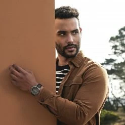 Hot Sale 🤩 Sidegren Solis | Silver-tone With Black Dial Solar-powered Chronograph Leather ⌚ Watch ✨ -WATCHES FOR MEN Sales ste solarwatch aston 25238 1x1 8