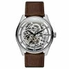 Discount π Seizmont Motus | Silver-Tone Automatic Skeleton β Watch With Chocolate Brown Leather Strap π₯ 2 Discount π Seizmont Motus | Silver-Tone Automatic Skeleton β Watch With Chocolate Brown Leather Strap π₯ -WATCHES FOR MEN Sales stefan motus 22509 42mm 5