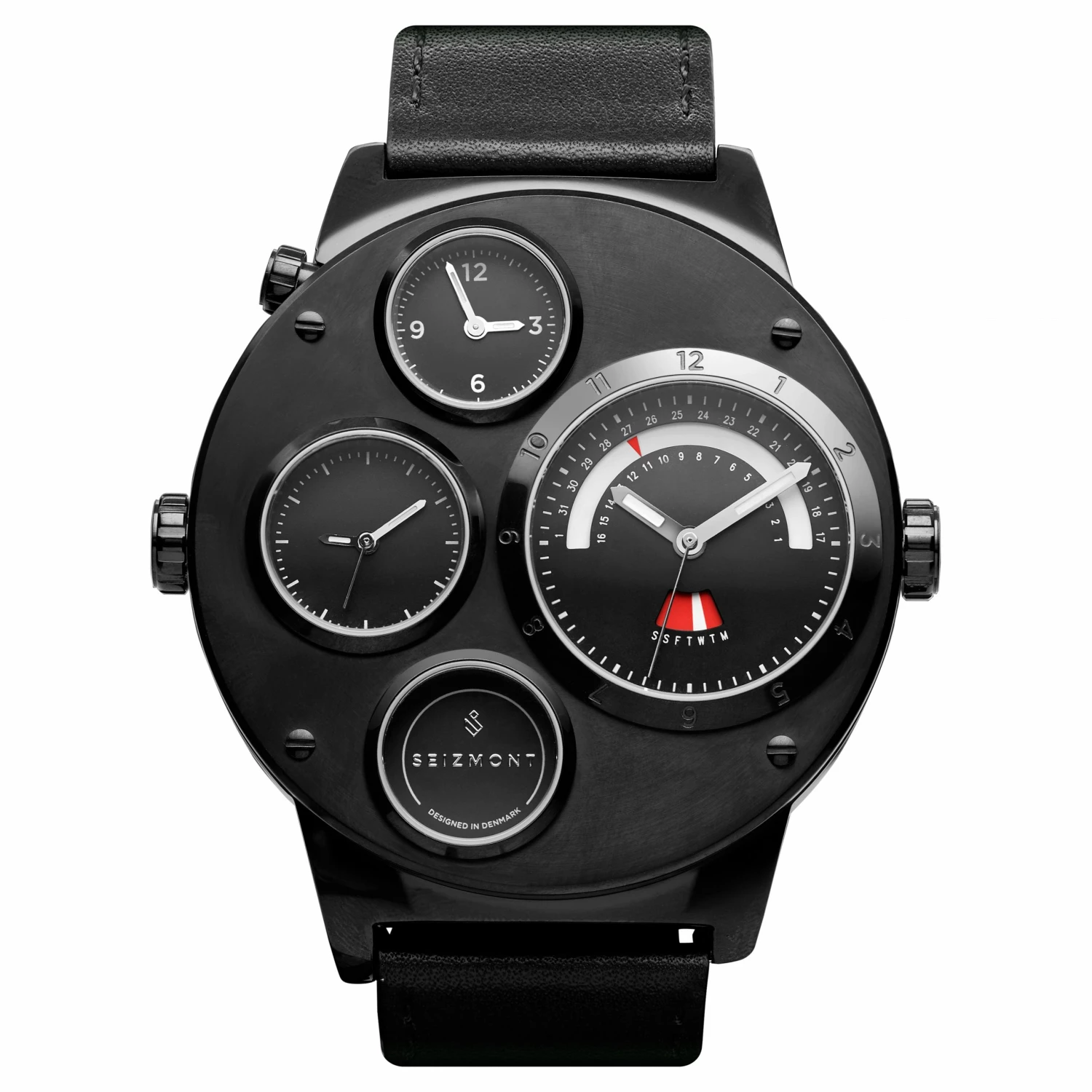 Best Sale π Seizmont Optimus | Black Stainless Steel β Watch With 4 Black Subdials π₯ 3 Best Sale π Seizmont Optimus | Black Stainless Steel β Watch With 4 Black Subdials π₯