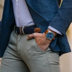 Buy π Fawler Aviator | Silver-Tone Aviator β Watch With Blue Dial, White Numbers, Arms & Rust Strap π 11 Buy π Fawler Aviator | Silver-Tone Aviator β Watch With Blue Dial, White Numbers, Arms & Rust Strap π -WATCHES FOR MEN Sales trendhim september 2020 set 1 watch 1 1