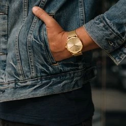 Best reviews of ⭐ Seizmont Moment | Gold-Tone Minimalist 👗 Dress ⌚ Watch With White Dial 💯 -WATCHES FOR MEN Sales trendhim september 2020 set 8 1123 sq 1 1